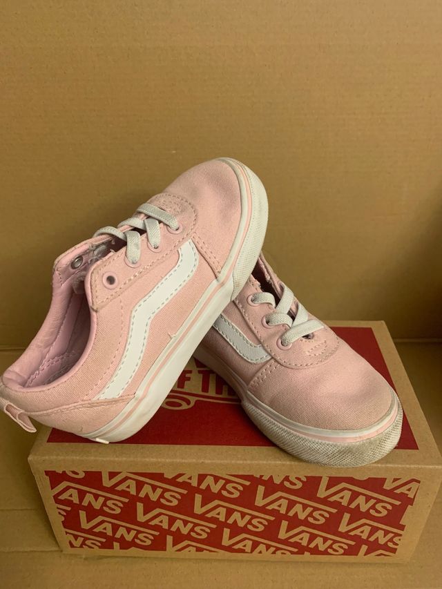 Zapatillas Vans rosa niña