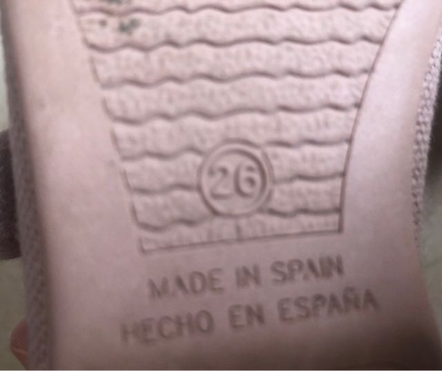 Zapatos rosa niña