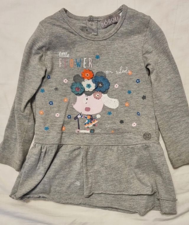 Vestido Bóboli talla 18 meses