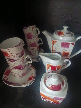Juego completo de cafe