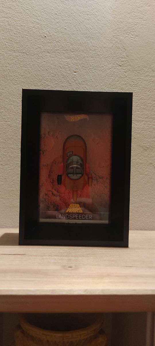 Quadro StarWars hotwheels Landspeeder