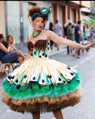 Traje de fantasía , cosido a mano carnaval