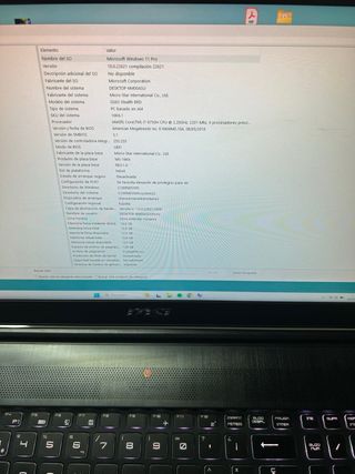 Portatil MSI GS63 Stealh 8RD 15.6”