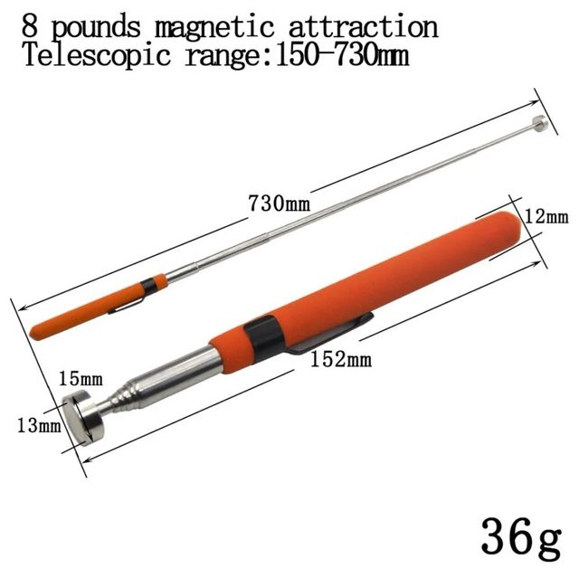 Bolígrafo imán telescopio