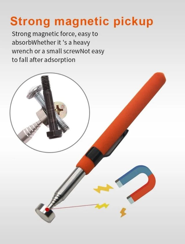 Bolígrafo imán telescopio