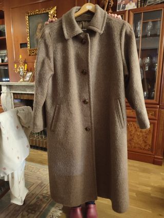 Abrigo pelo de camello