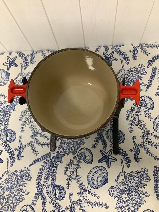 Fondue Le Creuset mod Mamma di Enzo Mari