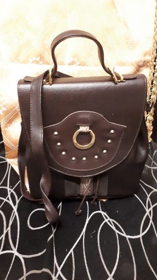Bolso marrón bandolera