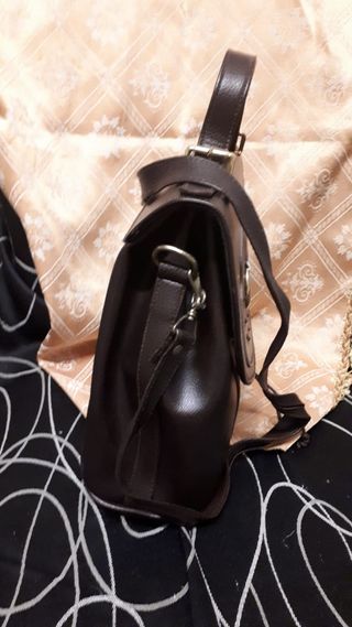 Bolso marrón bandolera
