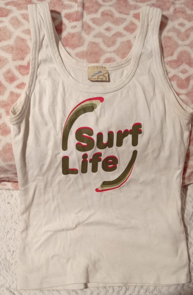 Camiseta tirante gordo