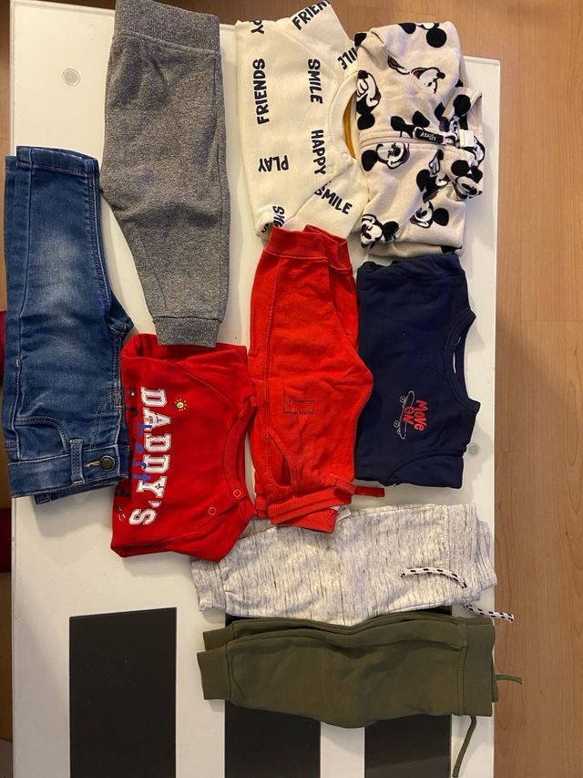 Pack ropa niño 6-9 meses