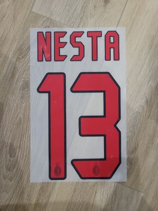 Nameset ac milan nesta