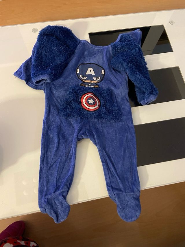 Pijama niño capitan america 9 meses