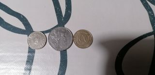 Vecchie monete e banconote italiane