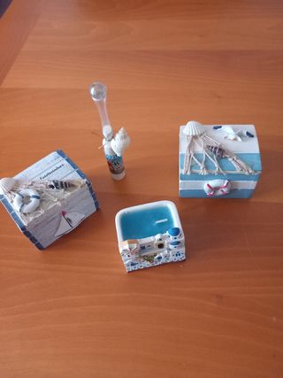 Oggetti motivo mare