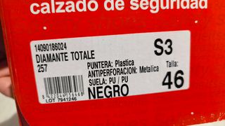 Zapatos de seguridad PANTER