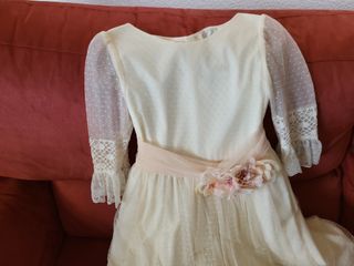 Vestido comunión Carmy de plumeti
