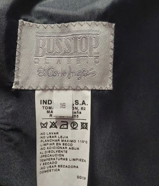 Chaqueta hombre azul marina