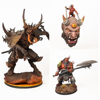 Pintor de miniatura juegos de mesa