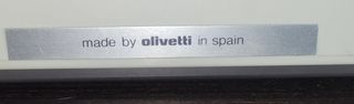 Máquina de escribir Olivetti Lettera 40