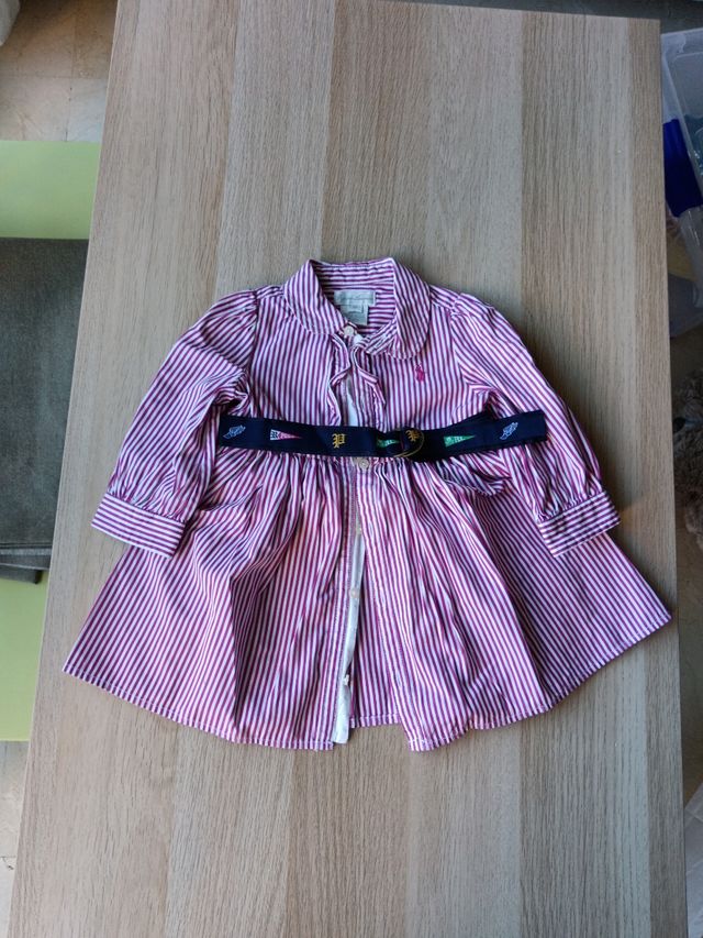 Vestido Ralph Lauren 9meses