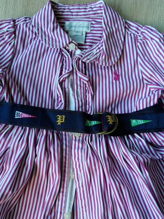 Vestido Ralph Lauren 9meses