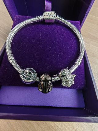 Pulsera Mandalorian plata 925 Nueva