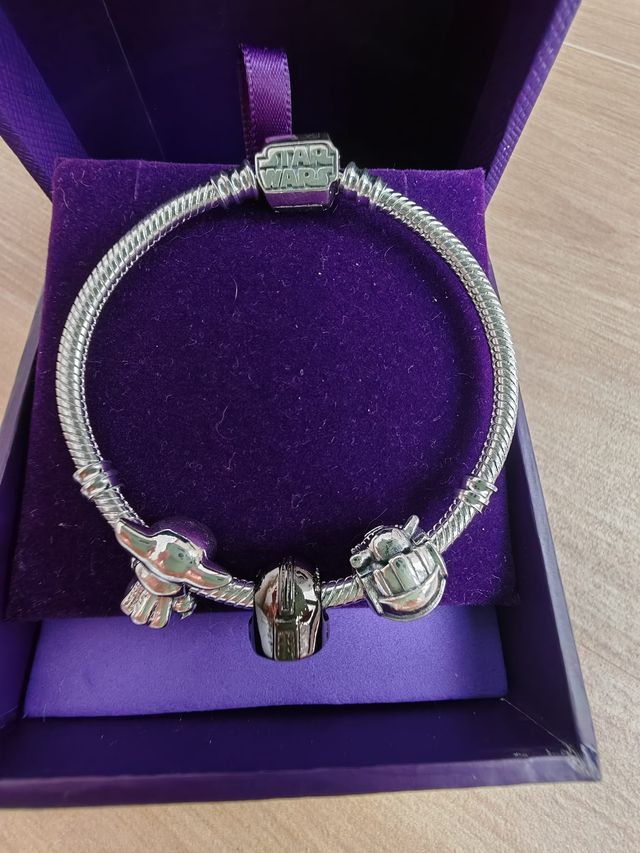 Pulsera Mandalorian plata 925 Nueva