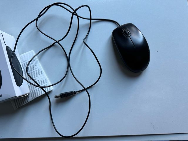 Raton logitech B100 mouse cable