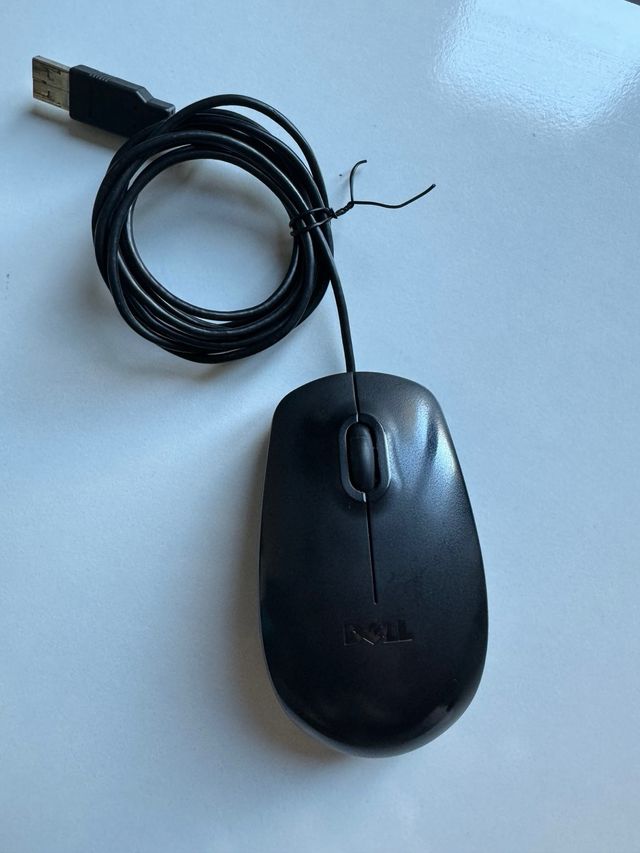 Raton dell MS111 negro cable mouse