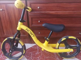 Bicicleta iniciación sin pedales