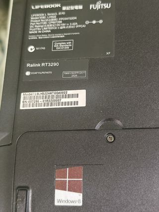 FUJITSU LIFEBOOK LH522 Windows10