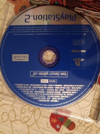 Demo Tom Clancy's Splinter Cell ps2 PlayStation 2