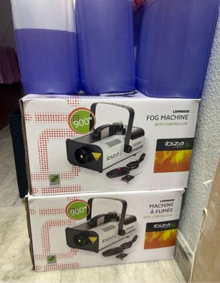 Maquinas de humo nuevas a estrenar