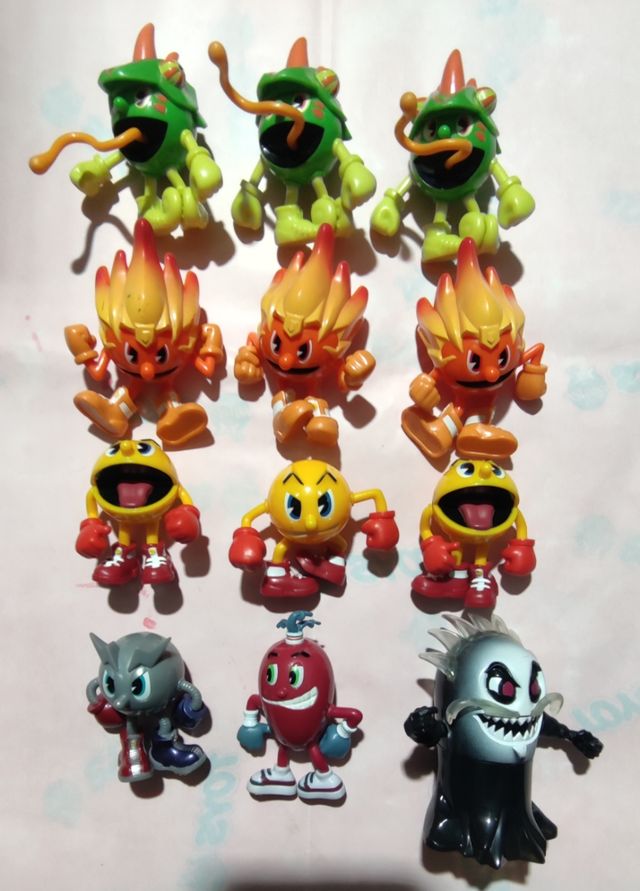 Pac man lotto di 12 pezzi compreso panic spin