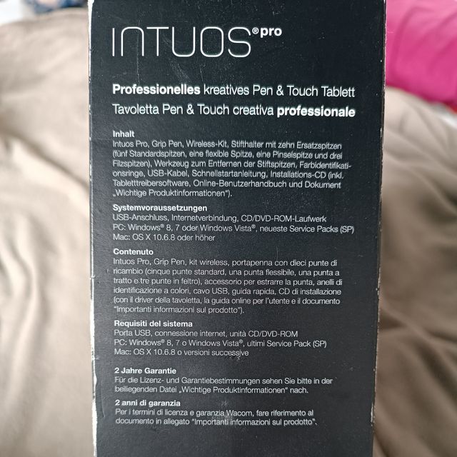 Tavoletta grafica Intuos Pro S Wacom