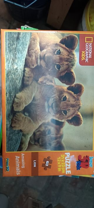 Puzzle 3d leoni
