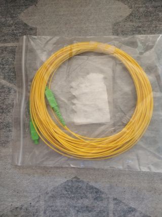 Cable fibra óptica 15 metros ( IDEAL PARA ROUTER )