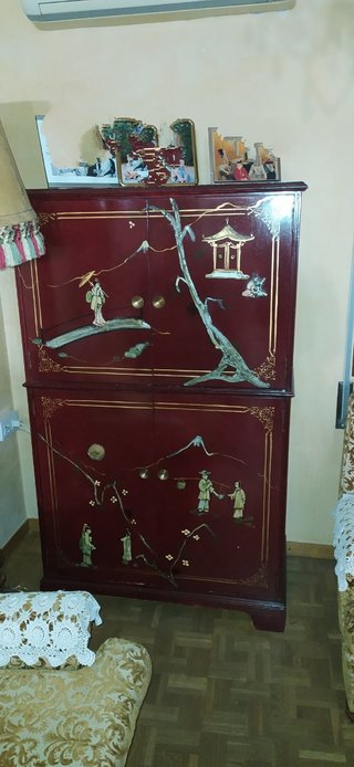 Mueble bar estilo japonés