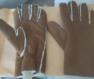 Guantes forrados hombre
