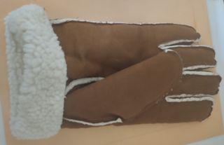 Guantes forrados hombre