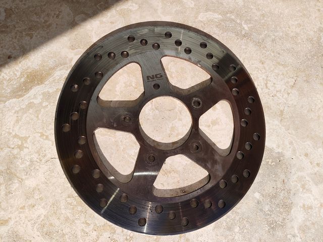 disco freno  posteriore moto 50 aprilia rx 1989