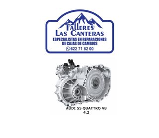 REPARACIÓN DE CAJA DE CAMBIOS AUDI S5 QUATTRO V8 