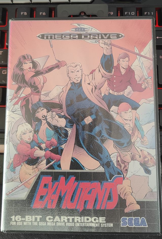 Megadrive Juego Ex-Mutants