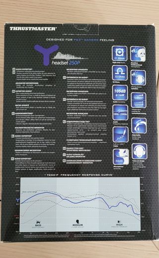 Auriculares Thurstmaster Y250P