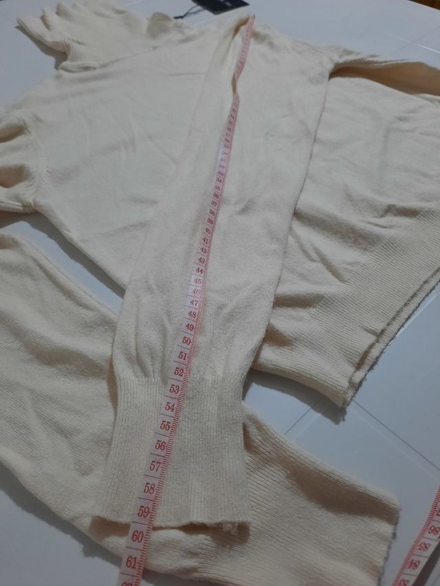 Maglioncino donna S/M panna