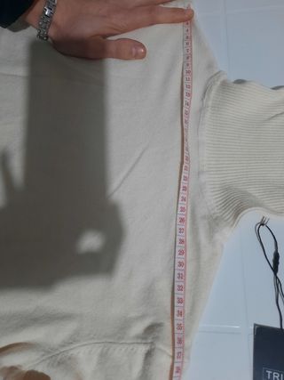 Maglioncino donna S/M panna