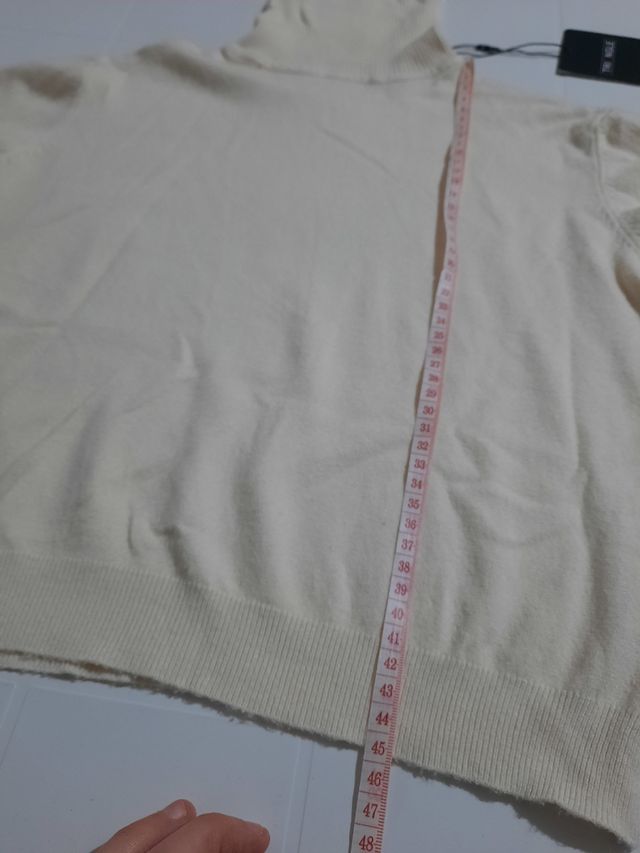 Maglioncino donna S/M panna