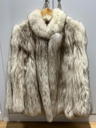 Chaquetón piel zorro