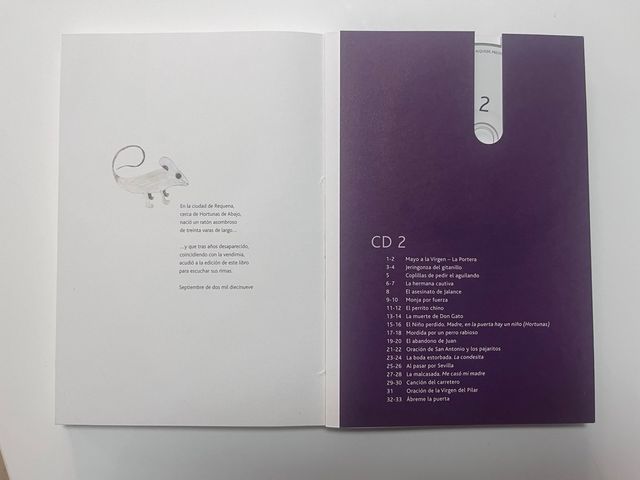 LibroCD Un romancero familiar de transmision oral